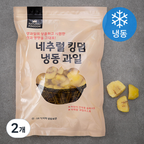 네추럴킹덤 골든키위 (냉동), 1000g, 2개