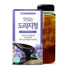 참앤들황토농원 맛있는 도라지청 250g + 보틀