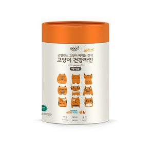 굿밸런스 건강라인 헤어볼 플러스 고양이 짜먹는 간식