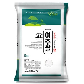 독도사랑 여주쌀, 5kg, 1개