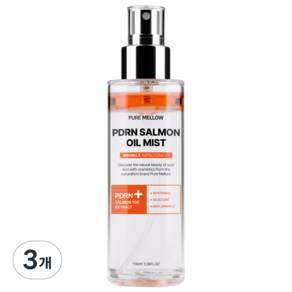 퓨어멜로우 PDRN 연어 오일 미스트, 3개, 100ml