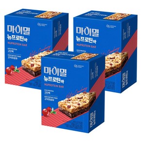 마이밀 뉴프로틴바, 252g, 3개