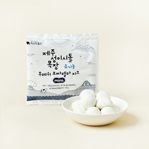 제주성이시돌목장 유기가공식품 후레쉬 모짜렐라 치즈 mini, 120g, 1개
