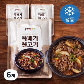 곰곰 뚝배기 불고기 (냉동), 400g, 6개