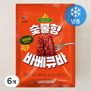 CJ제일제당 숯불향 바베큐바 (냉동)