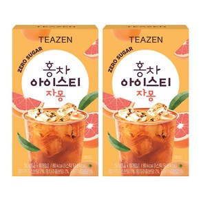 티젠 홍차 아이스티 자몽, 5g, 10개입, 2개