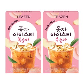 티젠 홍차 아이스티 복숭아, 5g, 10개입, 2개