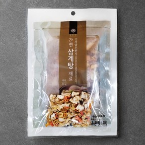 몸애조화 삼계탕 앤 죽채소, 1개, 40g