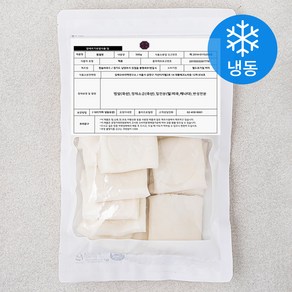 김재규우리떡연구소 굳지않는 흰절편 (냉동), 500g, 1개