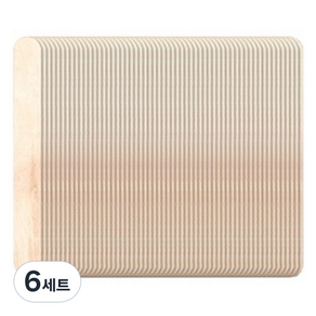 모엔드 왁싱재료 우드 스파츌라 바디 L 18 x 150 mm 100p, 6세트, 1L