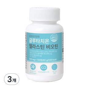 경성건강원 글루타치온 엘라스틴 비오틴 60g, 3개