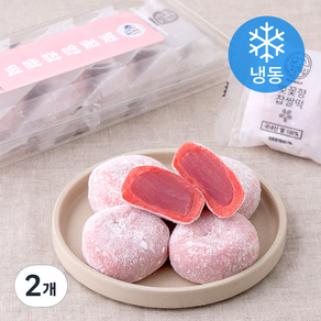 청사초롱 벚꽃향 찹쌀떡 5개입 (냉동), 300g, 2개