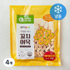 곰곰 가정용 미니 꼬치어묵 (냉동), 296g, 4개