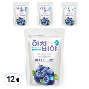 이치비야 프리미엄 동결건조 블루베리 과일칩 15g