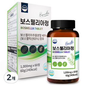 웰리즈 보스웰리아정 60g