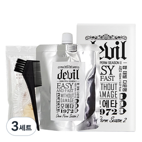 모에타 팝 데빌 다운펌 시즌2, 150ml, 3개