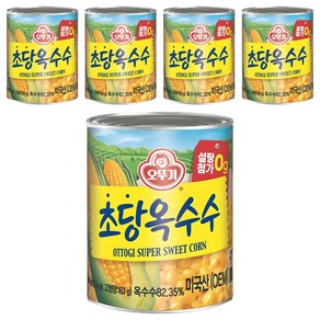 오뚜기 초당옥수수, 198g, 5개