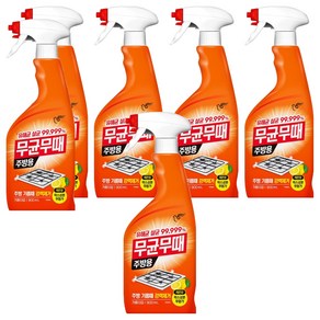 무균무때 주방용 세정제, 900ml, 6개