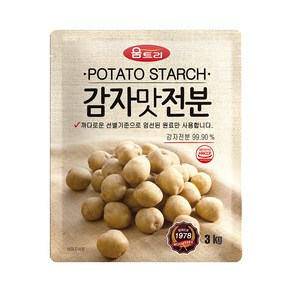 움트리 감자맛전분, 3kg, 1개