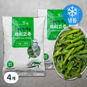 농우 간편뚝딱 꽈리고추 (냉동), 1kg, 4개