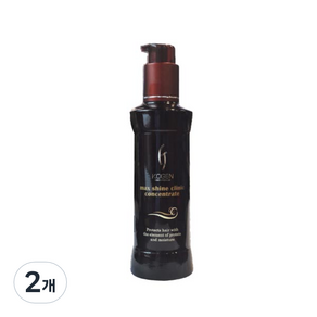 코겐 프로페셔널 맥스 샤인 크리닉 컨센트레이트 헤어 에센스, 120ml, 2개