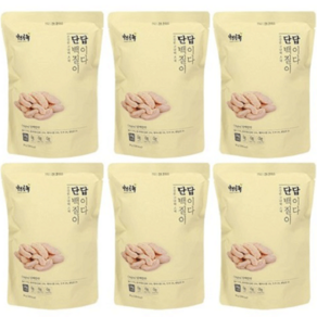 자연공유 단백질이 답이다 오리지널, 50g, 6개