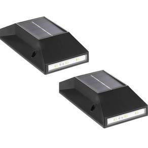 MIREU 태양광 6LED 상하벽등 2p, 화이트