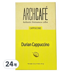 ARCHCAFE 두리안 카푸치노, 18.5g, 24개