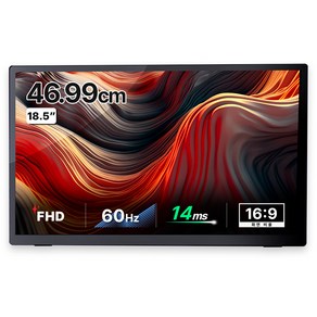 일렉싱크 FHD 덱스 미러링 휴대용 터치 모니터, 46.99cm, S18T