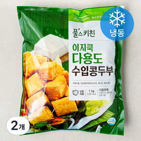 풀스키친 이지쿡 다용도 수입 콩두부 (냉동), 1kg, 2개