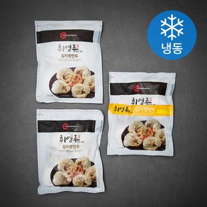 취영루 김치왕만두 (냉동), 490g, 3개