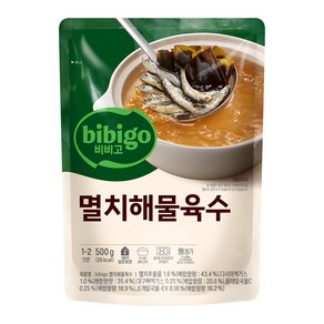 비비고 멸치해물육수, 500g, 1개