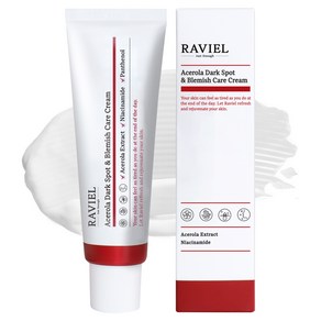 RAVIEL 아세로라 잡티 앤 기미 케어 크림, 50ml, 1개