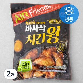 마니커에프앤지 바사삭 치킨윙 (냉동), 800g, 2개