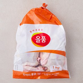 올품 6호 두마리 통닭, 1kg, 1개