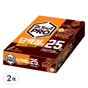 닥터유 프로 단백질바 3넛츠크런치, 560g, 2개