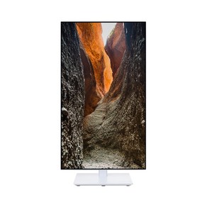 주연테크 QHD USB-C 컴퓨터 모니터 피벗 화이트 65W, 68cm, V27QI-75M(무결점)