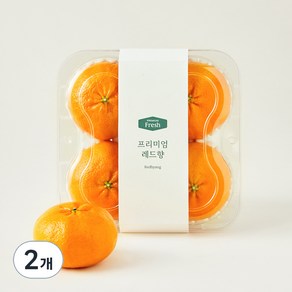 프리미엄 레드향 4입, 1kg, 2개