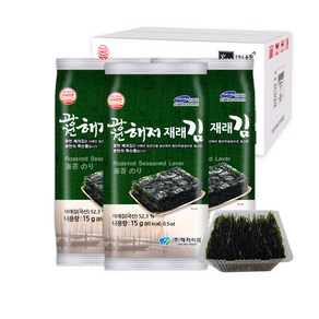 광천해저김 재래식탁김, 15g, 30개