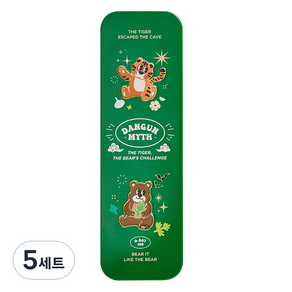모나미 153 단군신화 볼펜 세트 0.5mm, 혼합색상, 5세트