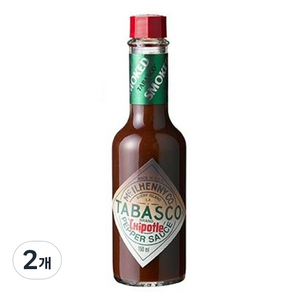 타바스코 치포틀레 페퍼 소스, 150ml, 2개