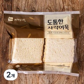 영자어묵 도톰한 사각어묵, 1000g, 2개