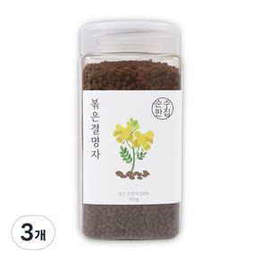 순수한집 볶은 결명자차, 300g, 3개