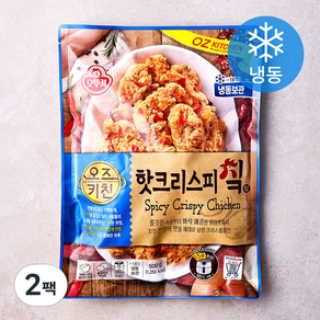 오뚜기 오즈키친 핫크리스피 치킨 (냉동), 500g, 2개