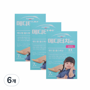 메디터치 밴드 7p, 6개