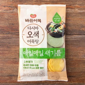 바른 다시마오색어묵탕, 387g, 1개