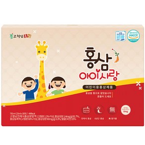 고철남홍삼 홍삼아이사랑 어린이용 홍삼제품, 1개, 750ml