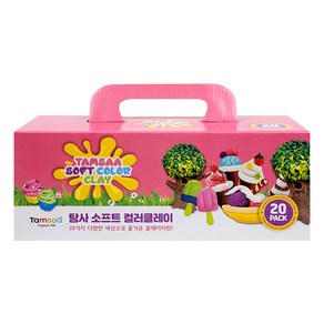 탐사 소프트 컬러클레이 84g x 20개입 세트