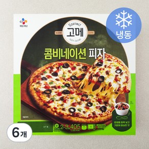 고메 콤비네이션 피자 (냉동), 405g, 6개