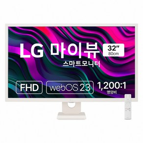 LG전자 FHD MyView 스마트 모니터 방문설치, 80cm, 32SR50F